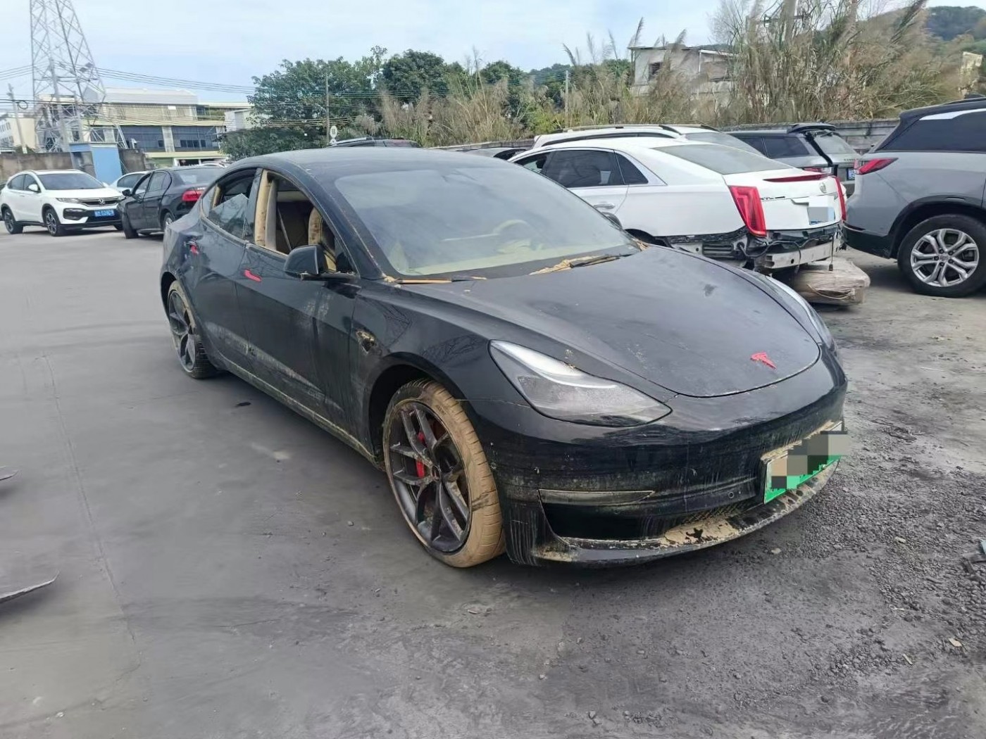 广州市23年特斯拉MODEL 3中型车2