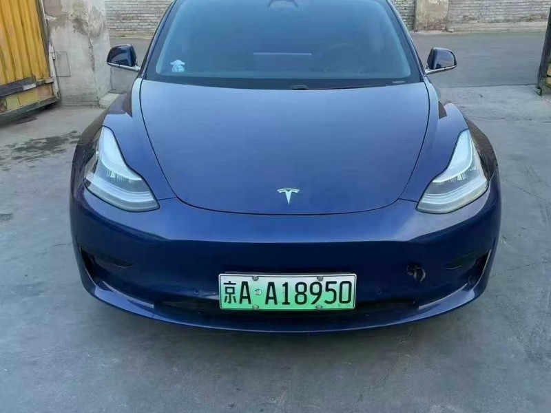 北京20年特斯拉MODEL 3中型车1